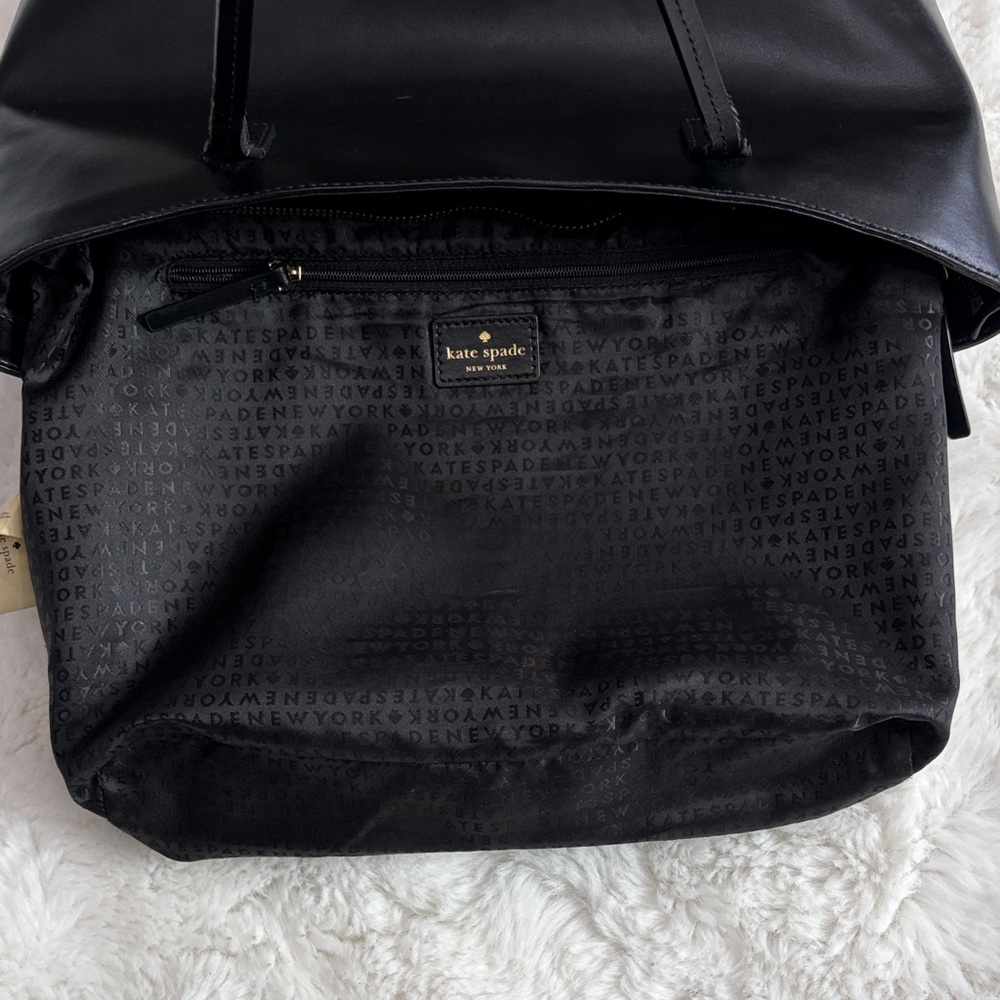 Kate Spade Sleek Black Tote Bag - Picture 12 of 17